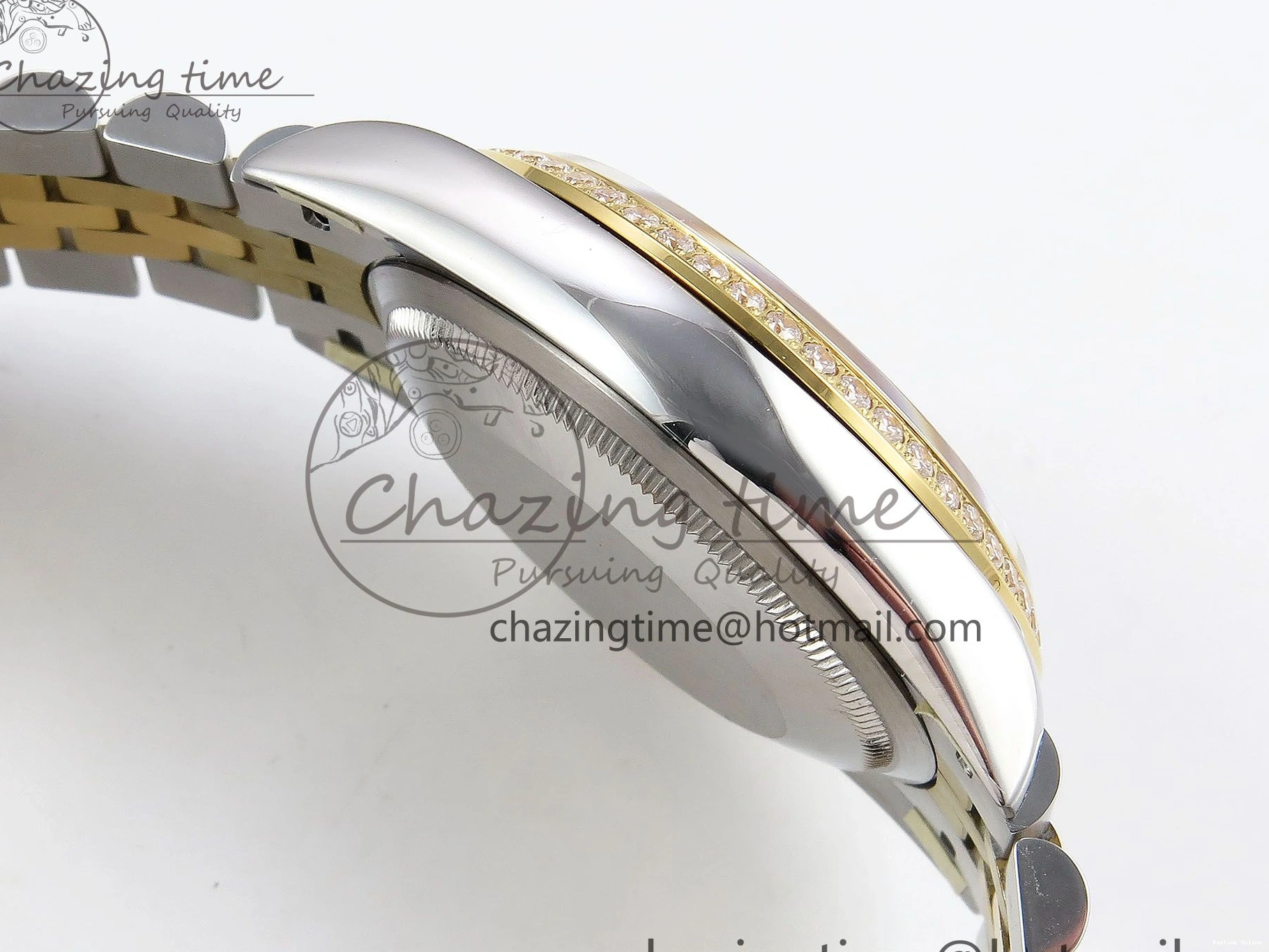 0220 Minimalist DateJust 36 SS 126283rbr VSF 1:1 Best Edition 904L Steel YG Textured Dial on Jubilee Bracelet VS 1378